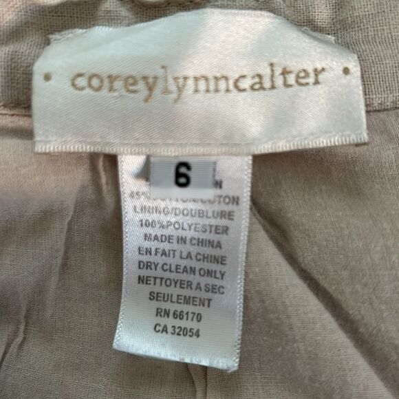 Corey Lynn Calter Multicolor Embroidered A-Line Skirt - Picture 6 of 11